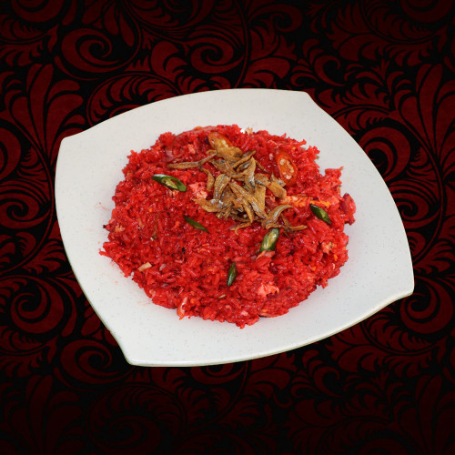 Nasi -Goreng Merah (IKAN BILIS) Nasi -Goreng Merah (IKAN BILIS)